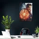 Постер Доктор Стрэндж, Камбербэтч, стилизация, Doctor Strange, супергеройский постер, A3 42×30 см (id0035) - изображение 3