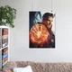 Постер Доктор Стрэндж, Камбербэтч, стилизация, Doctor Strange, супергеройский постер, A3 42×30 см (id0035) - изображение 6
