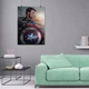 Постер Капитан Америка со щитом на фоне флага США, Captain America, A3 42×30 см (id0748) - изображение 7