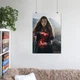 Постер Алая Ведьма, Ванда, Элизабет Олсен, Wanda Maximoff, A3 42×30 см (id0289) - изображение 6
