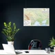 Постер Физическая карта Украины, A2 42×60 см (id5794) - изображение 3