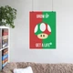 Постер Супер Марио, Super Mario, Grow up!, плакат для геймера, A3 42×30 см (id3541) - изображение 6