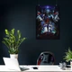 Постер Оверлорд, аниме, стилизация, Overlord, A1 85×60 см (id5391) - изображение 3