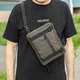 Сумка-жилет нагрудная PLATE хаки тканевая с креплением MOLLE 2л - изображение 8