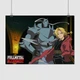 Постер Стальной алхимик, Fullmetal Alchemist, A2 43×60 см (id2542) - изображение 1
