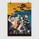 Постер Вбивця демонів, Demon Slayer: Kimetsu no Yaiba, A3 42×30 см (id5345) - зображення 1