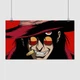 Постер Хеллсинг, вампир Алукард, Hellsing, A3 24×42 см (id1756) - изображение 1