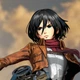 Постер Атака на титанов, Микаса, Attack on Titans, A3 42×30 см (id4351) - изображение 2