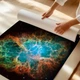 Постер Крабоподібна туманність M1, NGC 1952, Crab Nebula, A0 106×106 см (id5066) - зображення 2
