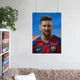 Постер Футболист Лионель Месси, ФК Барселона, Lionel Messi, Barcelona, A3 42×30 см (id5916) - изображение 7