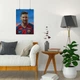 Постер Футболист Лионель Месси, ФК Барселона, Lionel Messi, Barcelona, A3 42×30 см (id5916) - изображение 9