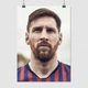 Постер Футболист Лионель Месси, ФК Барселона, Lionel Messi, Barcelona, A3 42×30 см (id5915) - изображение 1