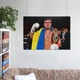 Постер Усик Александр в белых боксерских перчатках, боксёр, спортивний плакат, A3 30×42 см (id1398) - изображение 6