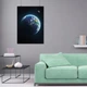 Постер Земля и Луна из космоса, Earth, Moon, A2 60×43 см (id1794) - изображение 7