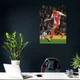 Постер Килиан Мбаппе, футболист, Kylian Mbappé, A3 42×30 см (id4591) - изображение 3