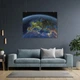Постер Нічне фото Землі з орбіти, Earth, Moon, A3 30×40 см (id1630) - зображення 4