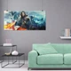 Постер Игра Престолов, коллаж-панорама, GoT, Game of Thrones, A2 28×60 см (id0754) - изображение 7