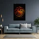 Постер Игра Престолов, Пламя и Кровь, GoT, Game of Thrones, Fire and Blood, A3 42×30 см (id2828) - изображение 4