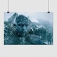 Постер Игра Престолов, Король Ночи, Ледяной Король, Game of Thrones, Night King, A3 28×42 см (id0751) - изображение 1