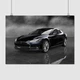 Постер Тесла, Tesla, Model S, A3 30×42 см (id4157) - изображение 1