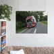 Постер Фура на трассе в лесу, Scania, A3 30×42 см (id4078) - изображение 6