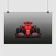 Постер Формула-1, Феррарі, Formula One, F1, Ferrari, A3 28×42 см (id4511) - зображення 1