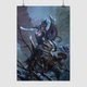 Постер Дота 2, Луна, Лунная наездница, Moon Rider, Luna, Dota 2, плакат для геймера, A3 42×30 см (id2417) - изображение 1