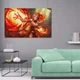 Постер Дота 2, Лина, Lina, Dota 2, плакат для геймера, A3 26×42 см (id2029) - изображение 8