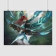 Постер Дота 2, Windranger, Dota 2, плакат для геймера, A3 30×42 см (id5946) - изображение 1