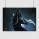 Постер Дота 2, Морта, фантомка, Mortred, Phantom Assassin, Dota 2, плакат для геймера, A3 30×42 см (id2411) - зображення 1
