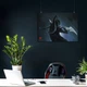 Постер Дота 2, Морта, фантомка, Mortred, Phantom Assassin, Dota 2, плакат для геймера, A3 30×42 см (id2411) - зображення 4