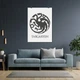 Постер Игра Престолов, Таргариены, Game Of Thrones, A3 42×30 см (id6552) - изображение 4