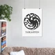 Постер Игра Престолов, Таргариены, Game Of Thrones, A3 42×30 см (id6552) - изображение 6