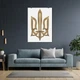 Постер Украинский Трезубец, A3 42×30 см (id5957) - изображение 4