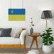 Постер Флаг Украины с тризубом, Ukraine, A3 30×42 см (id0523) - изображение 8