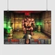 Постер Дум, Демон Пинки, Doom 1, A3 30×42 см (id0317) - изображение 1