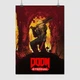 Постер Палач Рока, Думгай, Doom Eternal (2020), DoomGuy, Doom Slayer, A0 106×75 см (id1280) - изображение 1