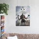 Постер Кредо ассасина, Вальгалла, Assassin's Creed, Valhalla, декор комнаты геймера, A3 42×30 см (id4391) - изображение 6