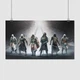 Постер Кредо ассасина, Assassin's Creed, плакат для геймера, A3 24×42 см (id4692) - изображение 1