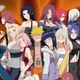 Постер Наруто и девушки, Naruto, A3 23×42 см (id5029) - изображение 2