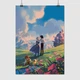 Постер Ходячий замок, Howl's Moving Castle, A3 42×30 см (id5830) - изображение 1