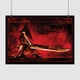 Постер Сайлент Хилл, Пирамидоголовый, Silent Hill, Pyramid Head, A3 30×42 см (id1390) - изображение 1
