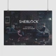 Постер Шерлок, Sherlock, Not a game anymore, сериал, детектив, A3 30×41 см (id0176) - изображение 1