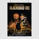 Постер Рэмбо 3, Сильвестр Сталлоне, Rambo 3 (1988), A3 42×30 см (id5440) - изображение 1