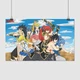 Постер Хвост феи, аниме, Fairy Tail, anime, A3 25×42 см (id5123) - изображение 1