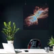 Постер Туманность Бабочка, NGC 6302, Butterfly Nebula, A3 30×30 см (id6387) - изображение 3