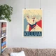 Постер Мисливець на Мисливця, Кіллуа Золдік, аніме, Hunter x Hunter, Killua Zoldyck, A3 42×30 см (id0859) - зображення 6