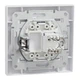 Компьютерная розетка Schneider Electric Asfora RJ45 кат. 5Е UTP белая EPH4300121 - изображение 5