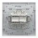 Комп'ютерна/телефонна розетка Schneider Electric Asfora RJ45/RJ12 кат. 5Е UTP біла EPH4900121 - зображення 3
