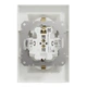 Розетка Schneider Electric Asfora с заземлением двойная белая EPH9900121 - изображение 7